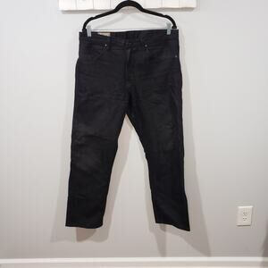 Freenote Cloth Wilkes 17 Oz Black Denim Jeans Mens 34 Selvedge USA Made